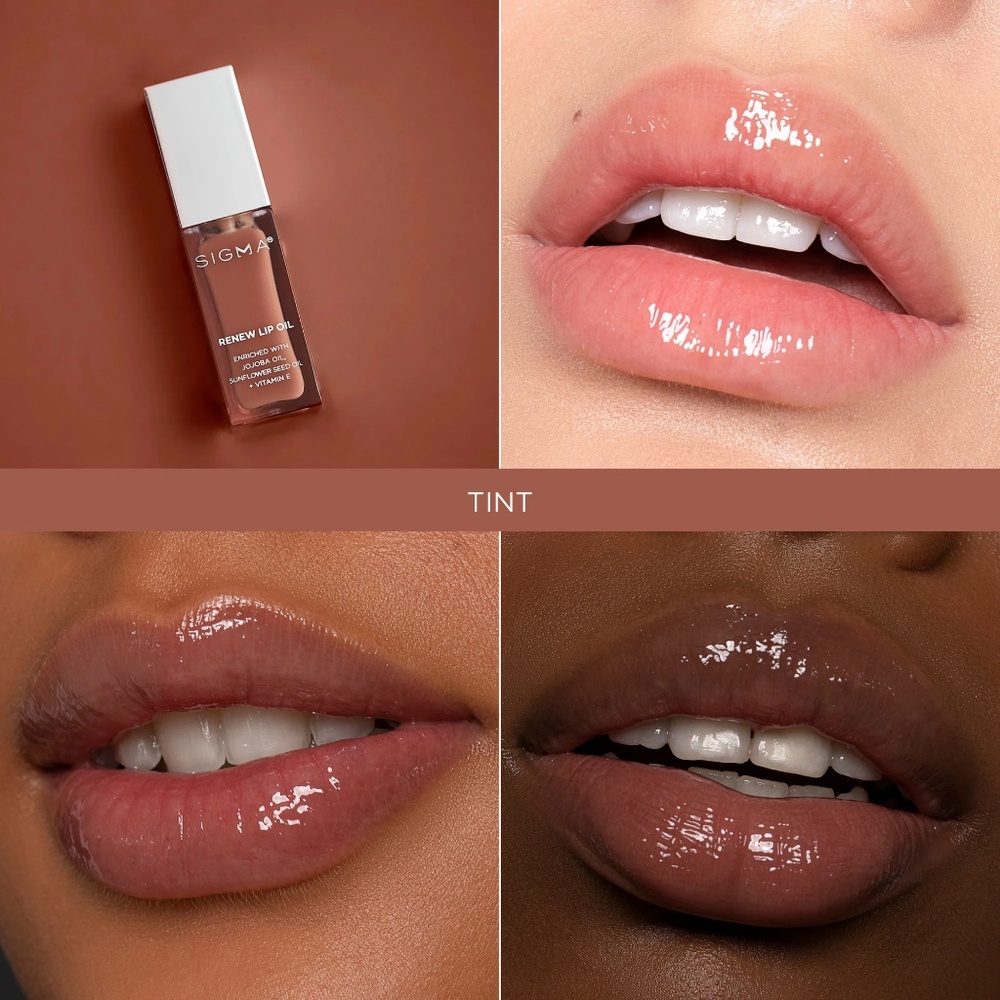 Sigma Beauty Renew Lip Oil in the color "Tint" NIB